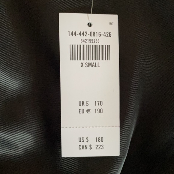 Abercrombie &Fitch leopard faux fur mini puffer.  NWT - Picture 10 of 11